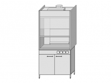 Шкаф лабораторный вытяжной ШВ-201